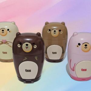 APONTADOR BORRACHA URSO - TRIS