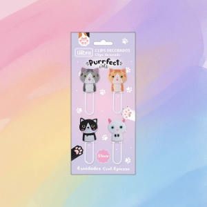 CLIPS DECORADO PURRFECT - TILIBRA