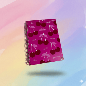CADERNO UNIVERSITÁRIO CAPA DURA 240 FOLHAS 15 MATÉRIAS PINK POWER - FORONI